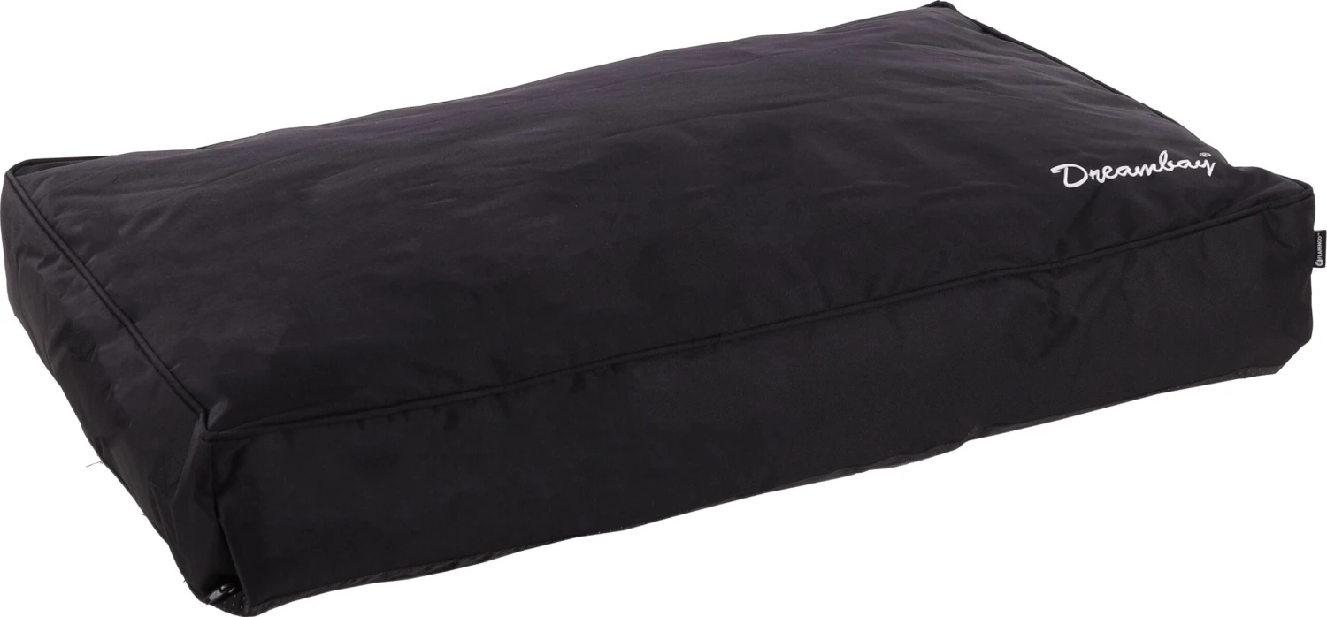 Flamingo Coussin Dreambay Rectangulaire+bord+fermeture Eclair Noir 100x65x15cm 1 Flamingo Coussin Dreambay Rectangulaire+bord+fermeture Eclair Noir 100x65x15cm