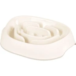 Flamingo Distributeur (aliments) Exqi Slowfeeder Blanche 950ml