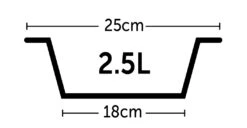 Flamingo Gamelle Support En H Avec 2 Ecuelles Otis 2x25cm 2,5l -Flamingo 02134763853cdbc818a21c0647acfd608b17a803b32eff21372fc4ef56379617