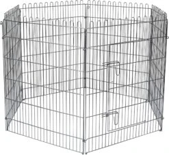 Flamingo Cage Pour Chiots 160cm Dia./100 Cm High