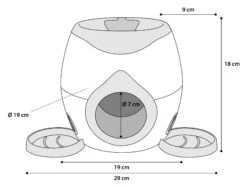 Flamingo Jouet Chien Wilson Jouet Automatique De Balle Et Friandises Interactif+ Balle De Tennis 18cm 9 Flamingo Jouet Chien Wilson Jouet Automatique De Balle Et Friandises Interactif+ Balle De Tennis 18cm -Flamingo 05082298cb97b99f2558e5fd1f99a66204bb6926711fc2c50e4abff9f7b019d6