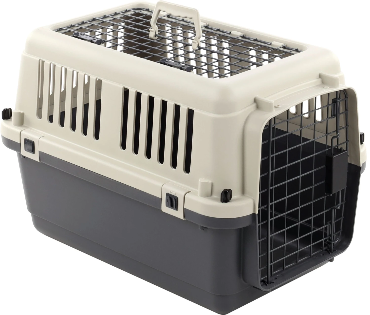Flamingo Cage De Transport Neto Gris S 40x61x41cm 1 Flamingo Cage De Transport Neto Gris S 40x61x41cm