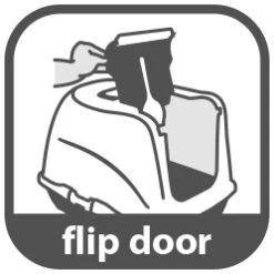 Flamingo Bac à Litière Loki Gris M 38x50x37cm -Flamingo 0f44f1be7865f27c028e88c7317e17830cdf4697e9284605d22c1bbc04c7ea60