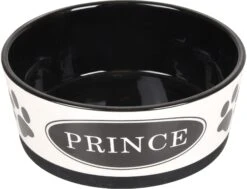 Flamingo Gamelle Chien Kenzo Céramique Antidérapante Noir/blanc 18cm 1130ml