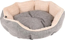 Flamingo Panier Pour Chien Zupo Octogonal Gris 60x50x17cm -Flamingo 1ade4014ba3722288b28196b193ba41f4fc7583cf4f91d2869304e71aa2833de