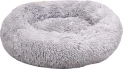 Flamingo Panier Krems Rond Gris Clair 50cm