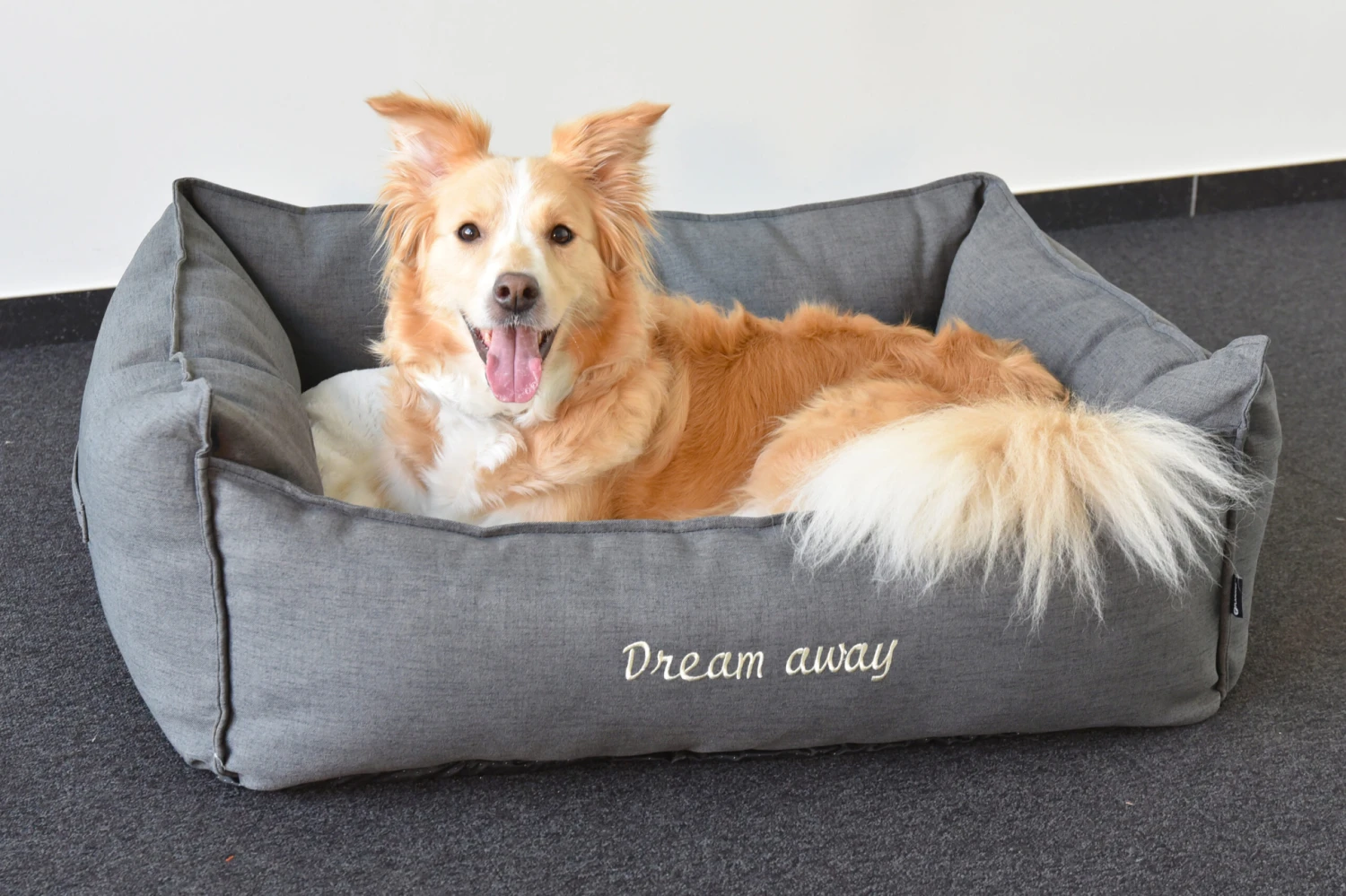 Flamingo Panier Dream Away Rectangulaire Fermeture Eclair Gris 50x40x20cm 6 Flamingo Panier Dream Away Rectangulaire Fermeture Eclair Gris 50x40x20cm – Image 6