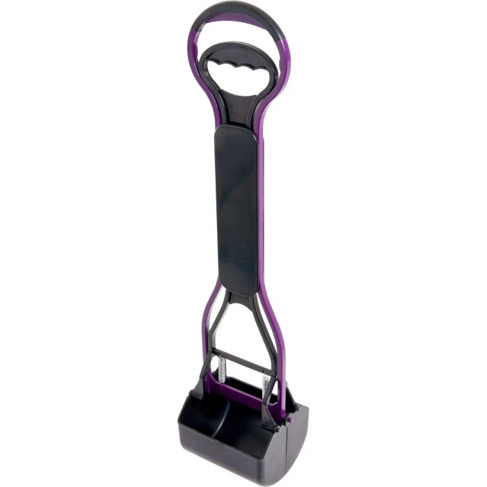 Flamingo Pelle Ramasse-crottes Easy Scoop Noir/gris L 15x12,5x61,5cm 1 Flamingo Pelle Ramasse-crottes Easy Scoop Noir/gris L 15x12,5x61,5cm