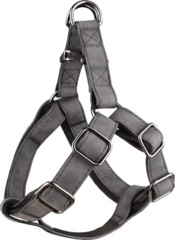 Flamingo Harnais Step&go Delu Noir 55-85cm 25mm