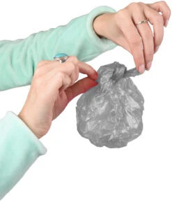 Flamingo Pelle Ramasse-crottes Easy Scoop Noir/gris M 12x10x36,5cm -Flamingo 4d7b527b20703492355b6cbe441e7a36c0f1cc3fd76de9f133e57627800c01e6 1