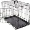 Flamingo Cage Pour Chien Ebo Noir S 61x43x50cm