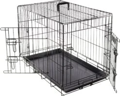 Flamingo Cage Pour Chien Ebo Noir M 77x47x55cm