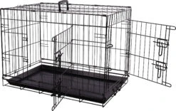 Flamingo Cage Pour Chien Mezo Noir XL 70x109x77cm -Flamingo 519536 D 01 1 1