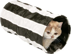 Flamingo Tunnel Pour Chat Noir/blanc 50cm Dia.25cm 7 Flamingo Tunnel Pour Chat Noir/blanc 50cm Dia.25cm -Flamingo 595d58515420a063a94f159a12a3d894bb8441366546e4366da7c0c2ca9cdefb