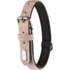 Flamingo Collier Delu Taupe 42/52cm 25mm
