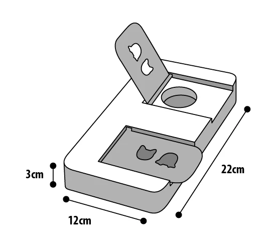 Flamingo Jouet Chien Wooden Brain Train Riddle 22x12cm 3 Flamingo Jouet Chien Wooden Brain Train Riddle 22x12cm – Image 3