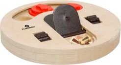 Flamingo Jouet Chien Wooden Brain Train Helios-23cm