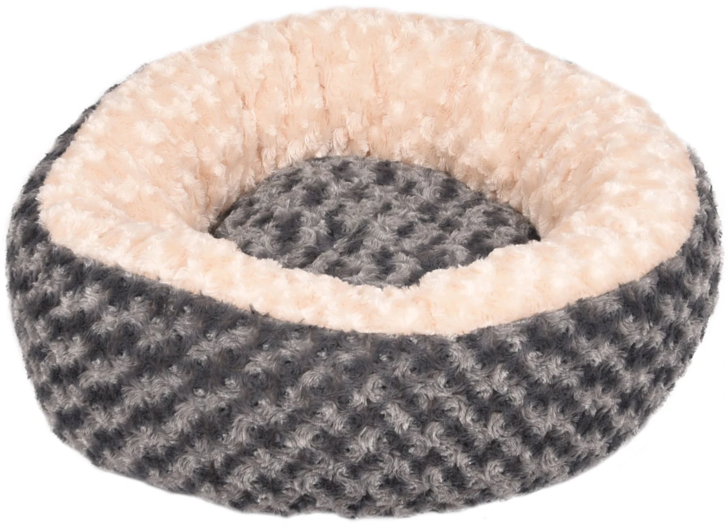 Flamingo Panier Cuddly Rond Gris Dia. 50x18cm 1 Flamingo Panier Cuddly Rond Gris Dia. 50x18cm