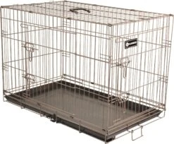 Flamingo Cage Pour Chien Ebo Taupe L 56x92x64cm