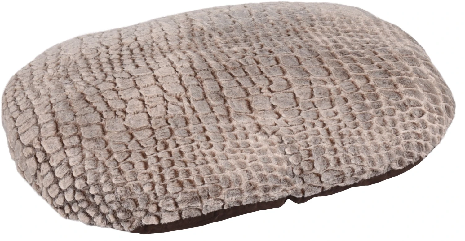 Flamingo Coussin Snoozzy Ovale Fermeture Eclair Brun 90x66x10cm 1 Flamingo Coussin Snoozzy Ovale Fermeture Eclair Brun 90x66x10cm