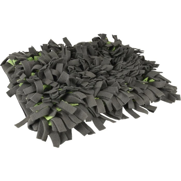 Flamingo Tapis à Renifler Amigo Rectangulaire + Fermeture Eclair Gris/vert 40x50cm 1 Flamingo Tapis à Renifler Amigo Rectangulaire + Fermeture Eclair Gris/vert 40x50cm