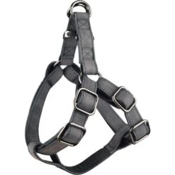 Flamingo Harnais Step&go Delu Noir 45-65cm 20mm