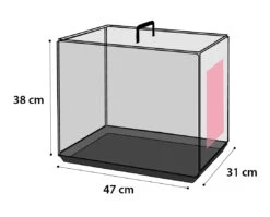 Flamingo Cage Pour Chien Ebo Noir Xs 47x31x38cm 7 Flamingo Cage Pour Chien Ebo Noir Xs 47x31x38cm -Flamingo 851f4e7d1e08c7b74f8e6cc3e065eed2b92960eb0d41804d4df836bf01a37a5e 1