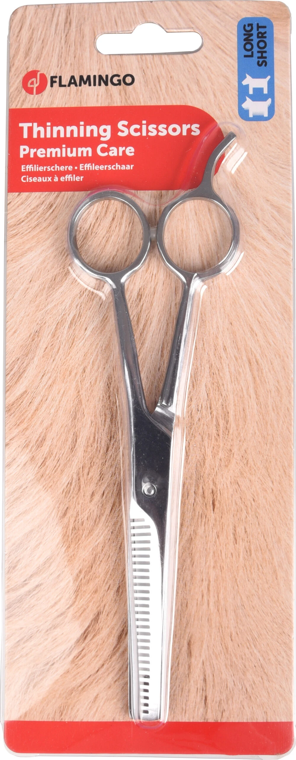 Flamingo Ciseaux à Effiler Double Face 2 Flamingo Ciseaux à Effiler Double Face – Image 2