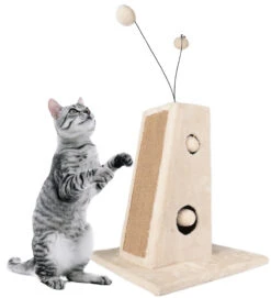 Flamingo Arbre à Chat Sno 4 Crème 35x35x68cm -Flamingo 92b06fa8a79346b0942421bc41d5559466c98fe9ffe99efa241fa9b0d61f0169