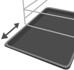 Flamingo Cage Pour Chien Ebo Noir XXL 124x76x83cm -Flamingo 93648ed667bb4b7adb7e06ed5ed272f7b4e0a9accf2e604b261d111904b48bf9 1