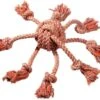 Flamingo Jouet Chien James Octopus En Coton Orange Balle NouÃ©e Dia. 15cm/55cm