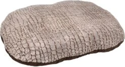 Flamingo 29 Flamingo Coussin Snoozzy Ovale Fermeture Eclair Brun 120x84x12cm