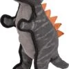 Flamingo Jouet Chien Strong Stuff Dinosaure Gris 12x21x35cm