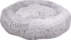 Flamingo Panier Krems Rond Gris Clair 70cm