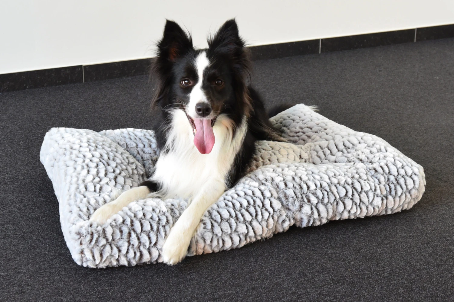 Flamingo Coussin Snoozzy Rectangulaire Gris/noir 100x65x15cm 3 Flamingo Coussin Snoozzy Rectangulaire Gris/noir 100x65x15cm – Image 3