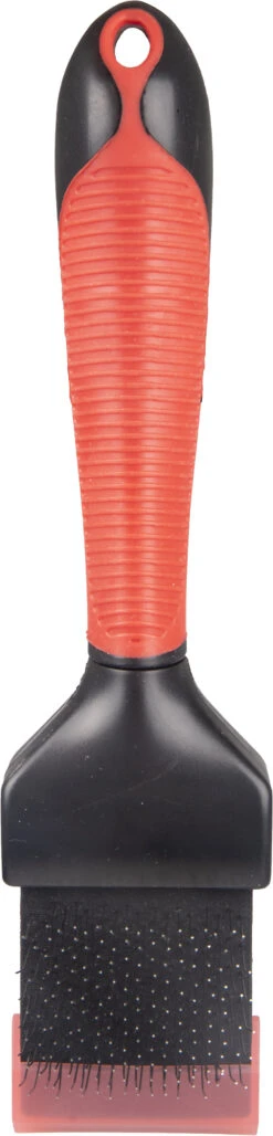 Flamingo Brosse Slicker Douce S 2in1 + Poignée -Flamingo a623abe0fed32a61640d0003da375f3d4844738f88c44aab7ec9f7df236a63b5