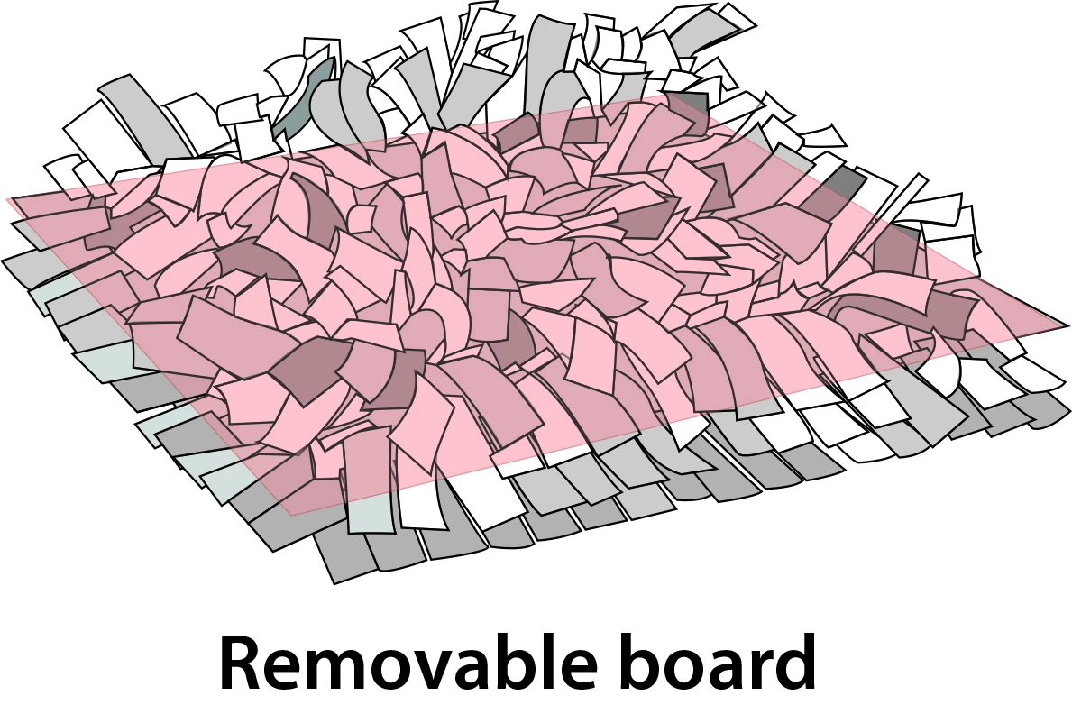 Flamingo Tapis à Renifler Amigo Rectangulaire + Fermeture Eclair Gris/vert 40x50cm 4 Flamingo Tapis à Renifler Amigo Rectangulaire + Fermeture Eclair Gris/vert 40x50cm – Image 4