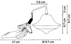 Flamingo Jouet Chat Scully Electro Dia. 9,7cm -Flamingo b03520535b594f779770549ba935f93d5a18474b1c1a5839e477d2517f230615