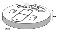 Flamingo Jouet Chien Wooden Brain Train Helios-23cm -Flamingo b23054ac54b39a9c5a7075548c29434fba03e69563199a931a7996d95d1d37ad