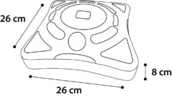 Flamingo Jouet Pour Chat Rouleau Orbit -Flamingo b26f7b445f4ab98d87c697dafceb66a982e81b95f7eea2396d975c89e8af4b51