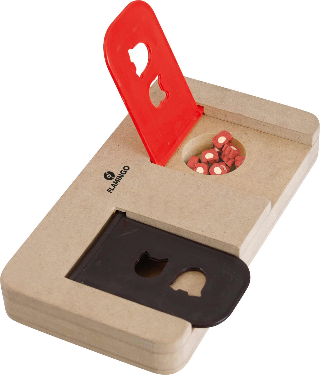 Flamingo Jouet Chien Wooden Brain Train Riddle 22x12cm 4 Flamingo Jouet Chien Wooden Brain Train Riddle 22x12cm – Image 4