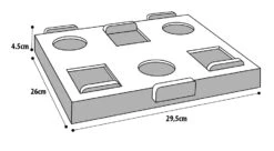 Flamingo Jouet Chien Wooden Brain Train Diana-26x29,5cm -Flamingo c7360d60220e41c59058da0d9684229ddf093bc83ed46e5ec85699032111bb5c