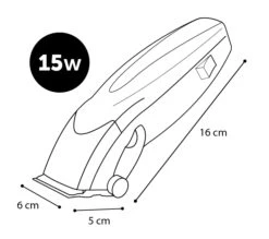 Flamingo Tondeuse Medusa Noir 15w Avec Câble -Flamingo c96429d646ef55ddfc51fb252c52ec5bd10565c992f375f2c62ce7a7baf37ee0 1