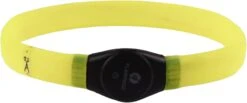 Flamingo Collier Led Visio Light Jumbo Jaune 35/64cm 7mm