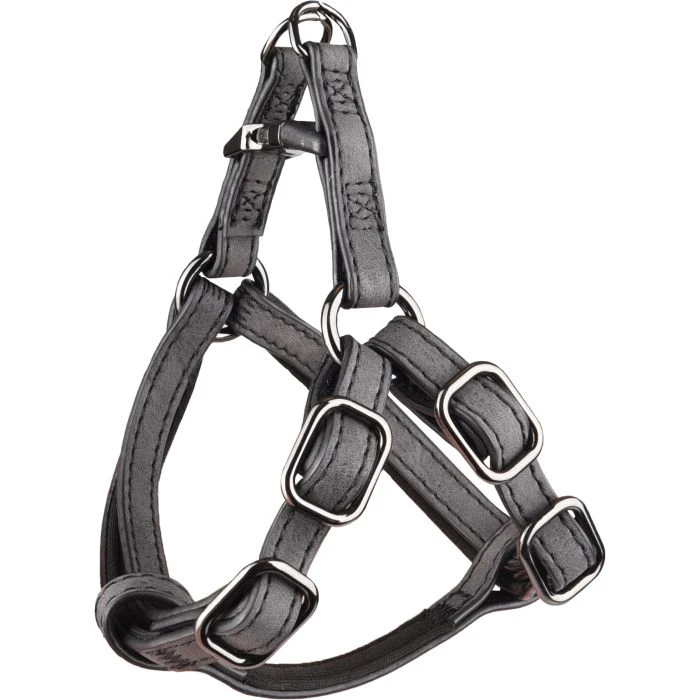 Flamingo Harnais Step&go Delu Noir 30-35cm 10mm 1 Flamingo Harnais Step&go Delu Noir 30-35cm 10mm