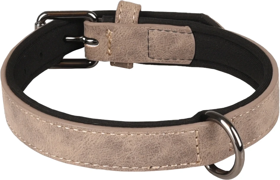 Flamingo Collier Delu Taupe 31/39cm 20mm 2 Flamingo Collier Delu Taupe 31/39cm 20mm – Image 2