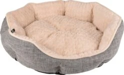 Flamingo Panier Pour Chien Zupo Octogonal Gris 60x50x17cm