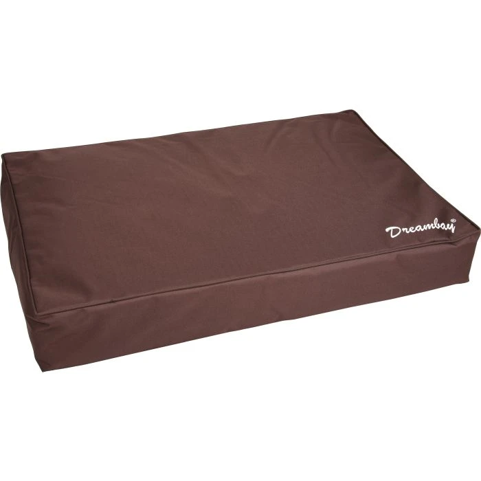 Flamingo Coussin Dreambay Rectangulaire+fermeture Eclair+rebord Brun 100x65x16cm 1 Flamingo Coussin Dreambay Rectangulaire+fermeture Eclair+rebord Brun 100x65x16cm