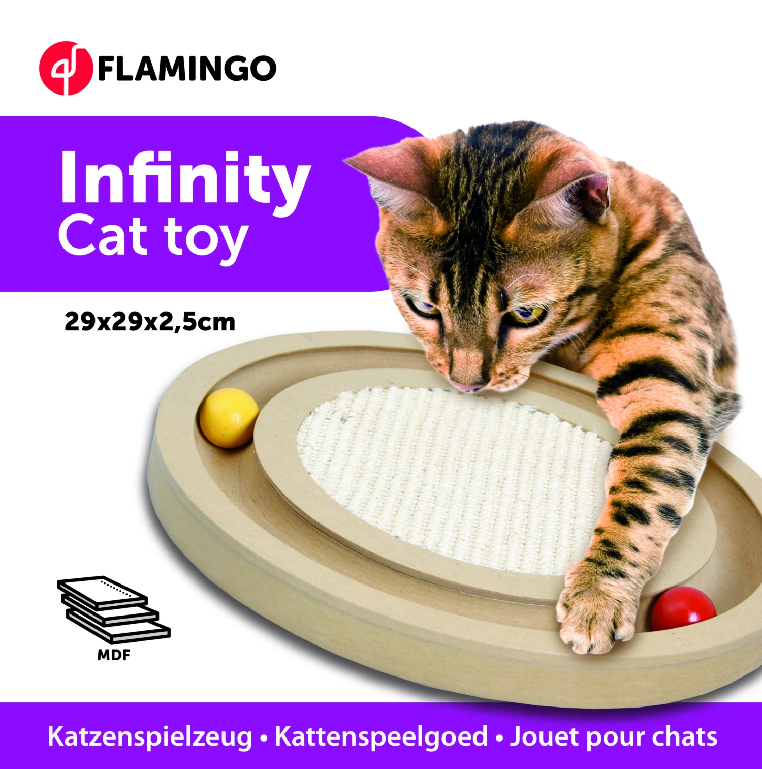 Flamingo Griffoir Plateau Bois Infinity 2 Flamingo Griffoir Plateau Bois Infinity – Image 2