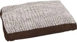 Flamingo Coussin Snoozzy Rectangulaire Fermeture Eclair Brun 80x55x10cm